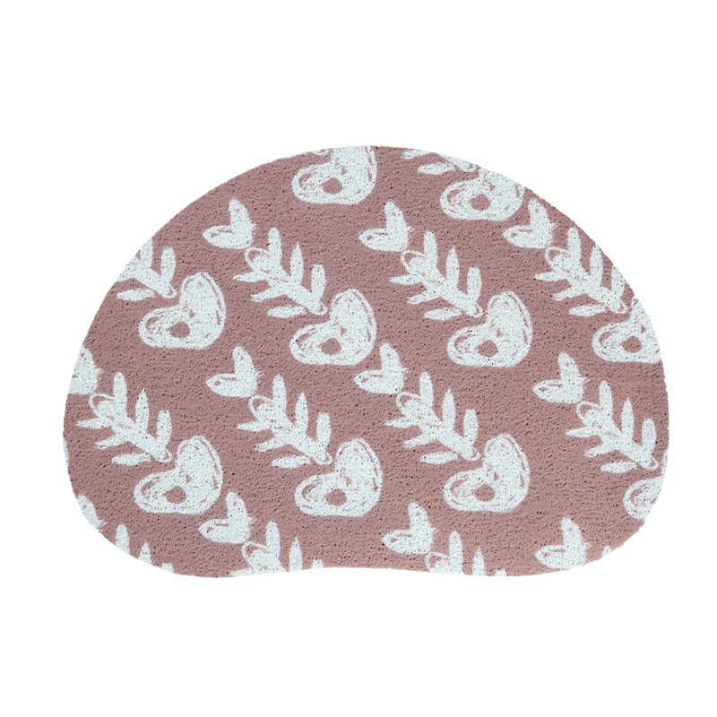 Circle Silk Cat Litter Mat