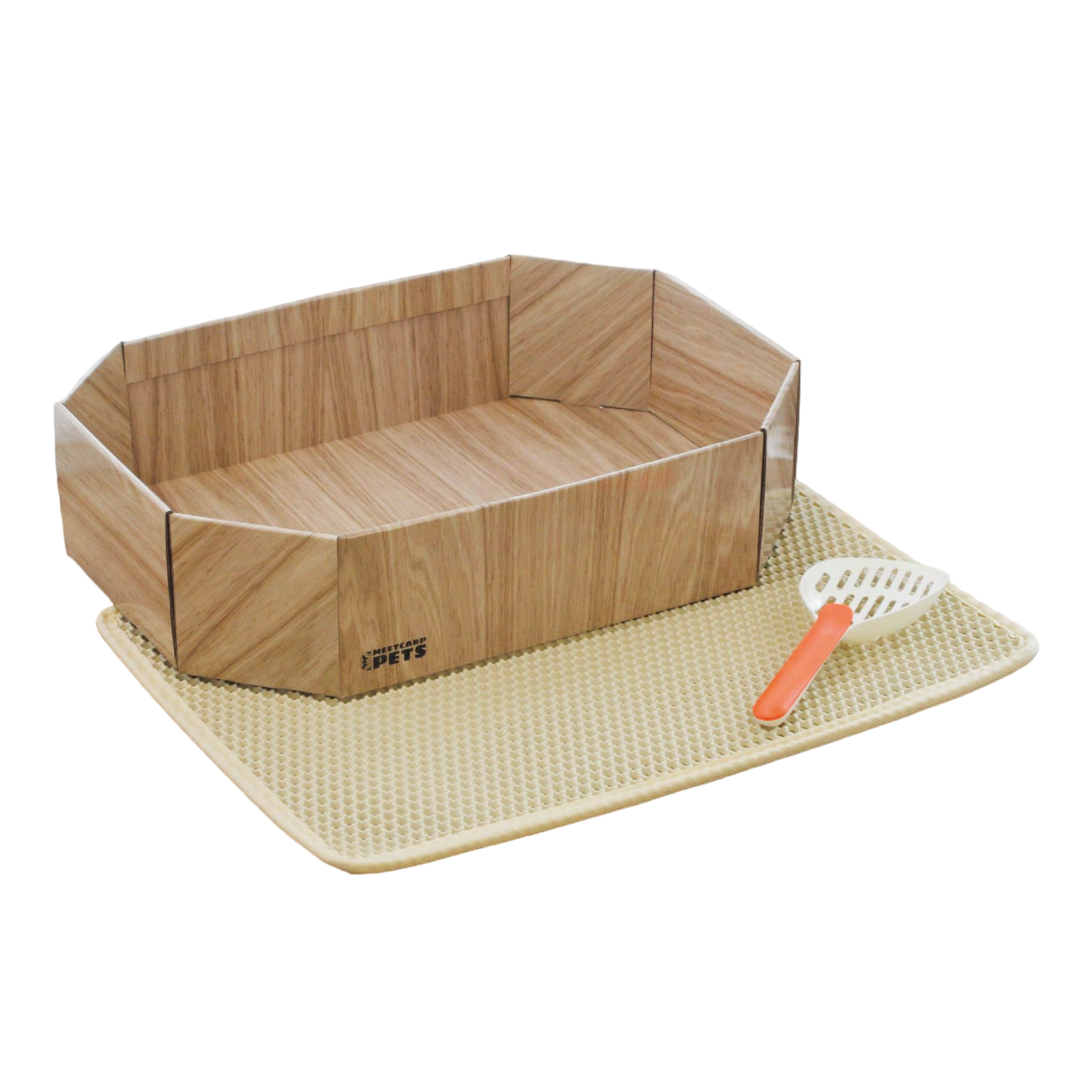 Cardboard Cat Litter Box